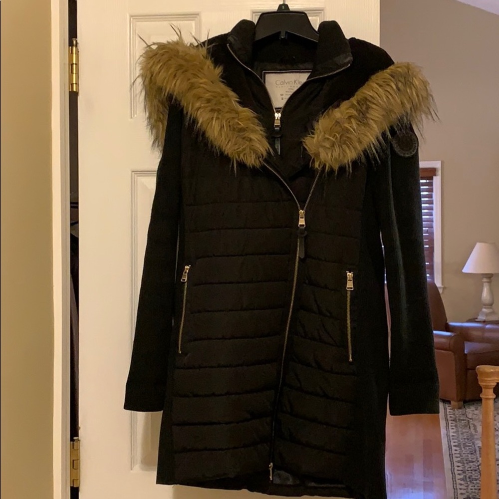 Calvin Klein Performance sweater sleeve jacket